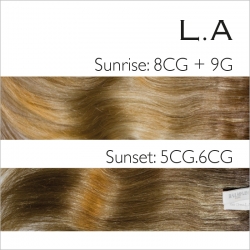 Balmain Hairdress L.A. kleur: 8CG+9G/ 5CG+6CG